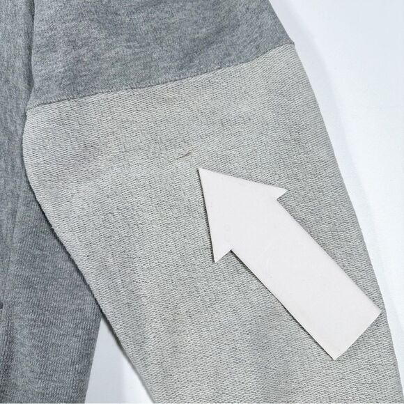 Free People Movement Womens XS Hawking Hoodie Gray Oversized Pullover Sweatshirt - Picture 10 of 14